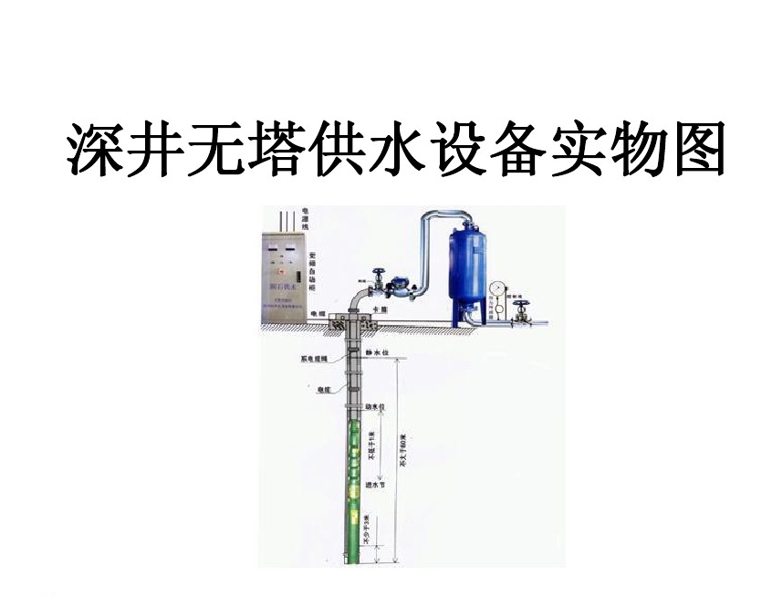 巴中巴州区井泵无塔式供水设备